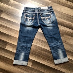 Rock Revival Jacklyn Stretch Crop Jeans